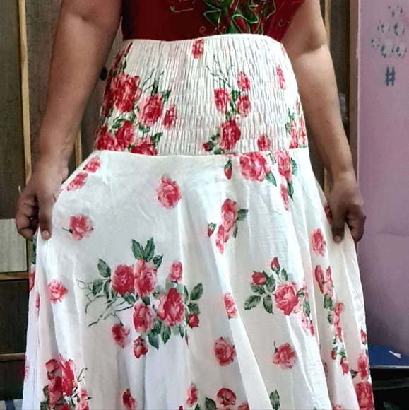 Cotton long skirt - Picture 6 of 9